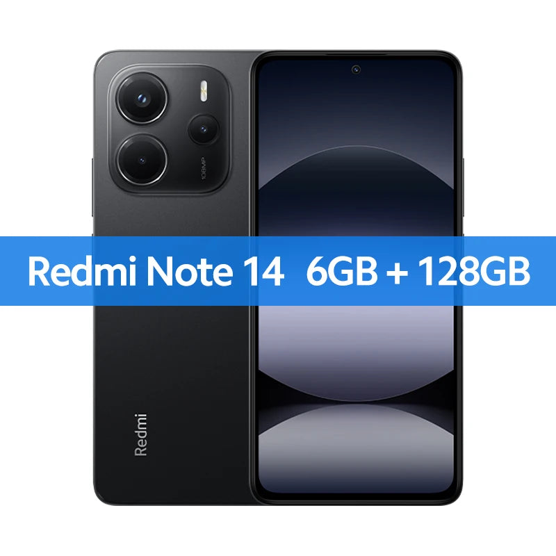 Xiaomi Redmi Note 14 – 108MP AI Camera | 6.67" AMOLED 120Hz | 5500mAh | Global Version