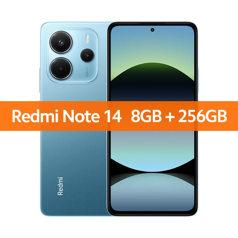 Xiaomi Redmi Note 14 – 108MP AI Camera | 6.67" AMOLED 120Hz | 5500mAh | Global Version