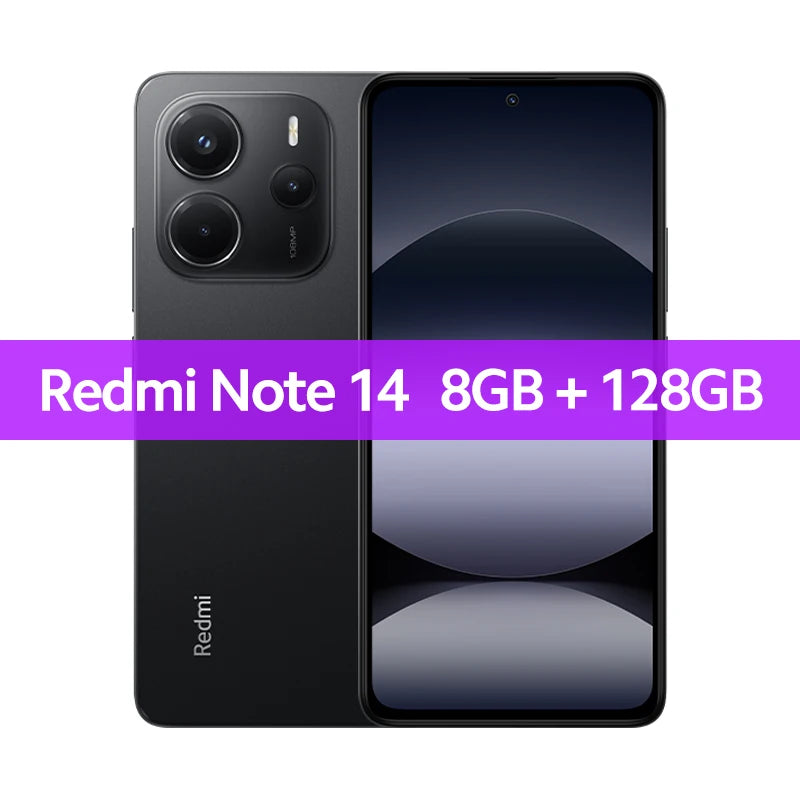 Xiaomi Redmi Note 14 – 108MP AI Camera | 6.67" AMOLED 120Hz | 5500mAh | Global Version