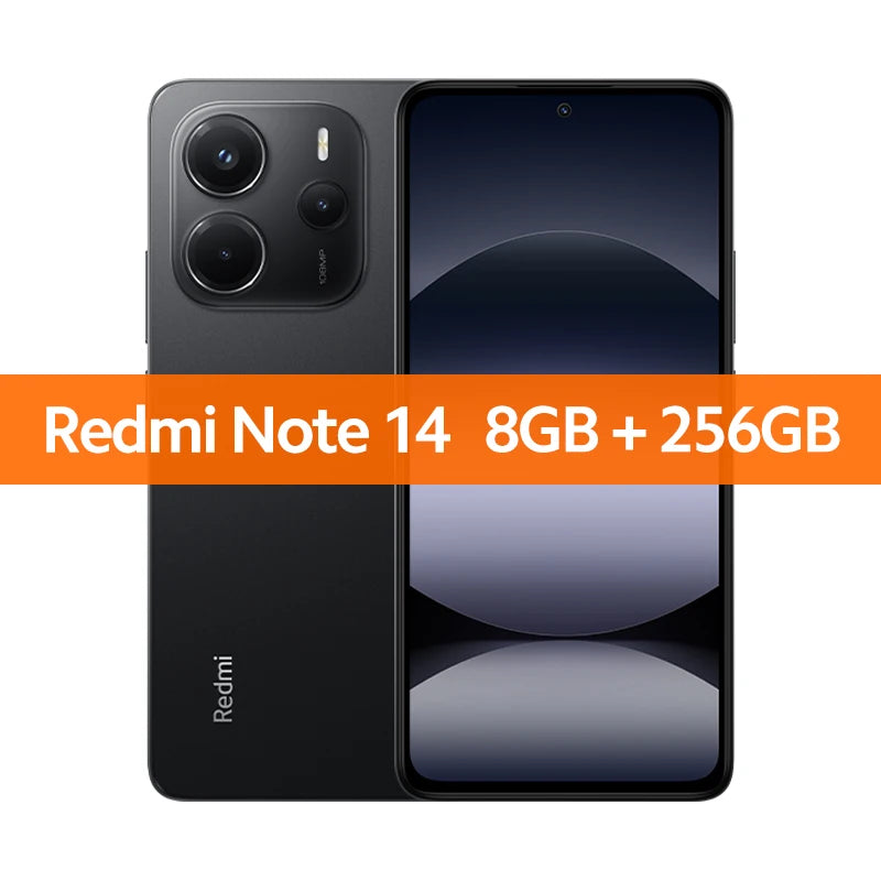 Xiaomi Redmi Note 14 – 108MP AI Camera | 6.67" AMOLED 120Hz | 5500mAh | Global Version