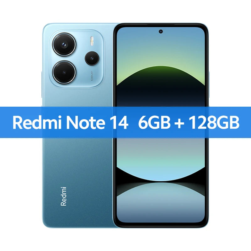 Xiaomi Redmi Note 14 – 108MP AI Camera | 6.67" AMOLED 120Hz | 5500mAh | Global Version