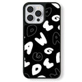 Casey Bubble Letter Typography Scatter AG Matte Phone Case – Magnetic Anti-Fingerprint Protective Cover